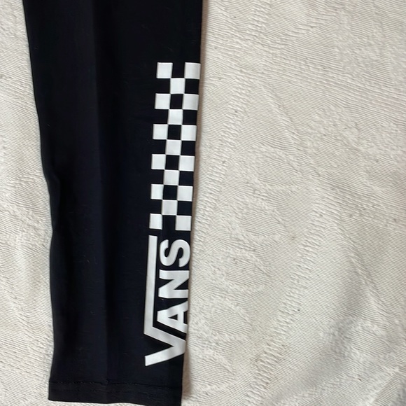Vans leggings athletic Chalkboard Classic Girls sz Large - Picture 2 of 4